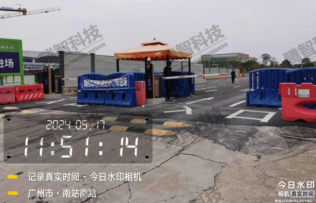 廣州南站2進(jìn)2出，自動黑名單+自動聯(lián)動逃費(fèi)錄像項(xiàng)目
